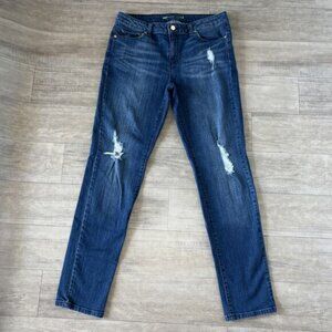 Michael Kors Skinny Jeans Dark Wash Woman Denim Size 6